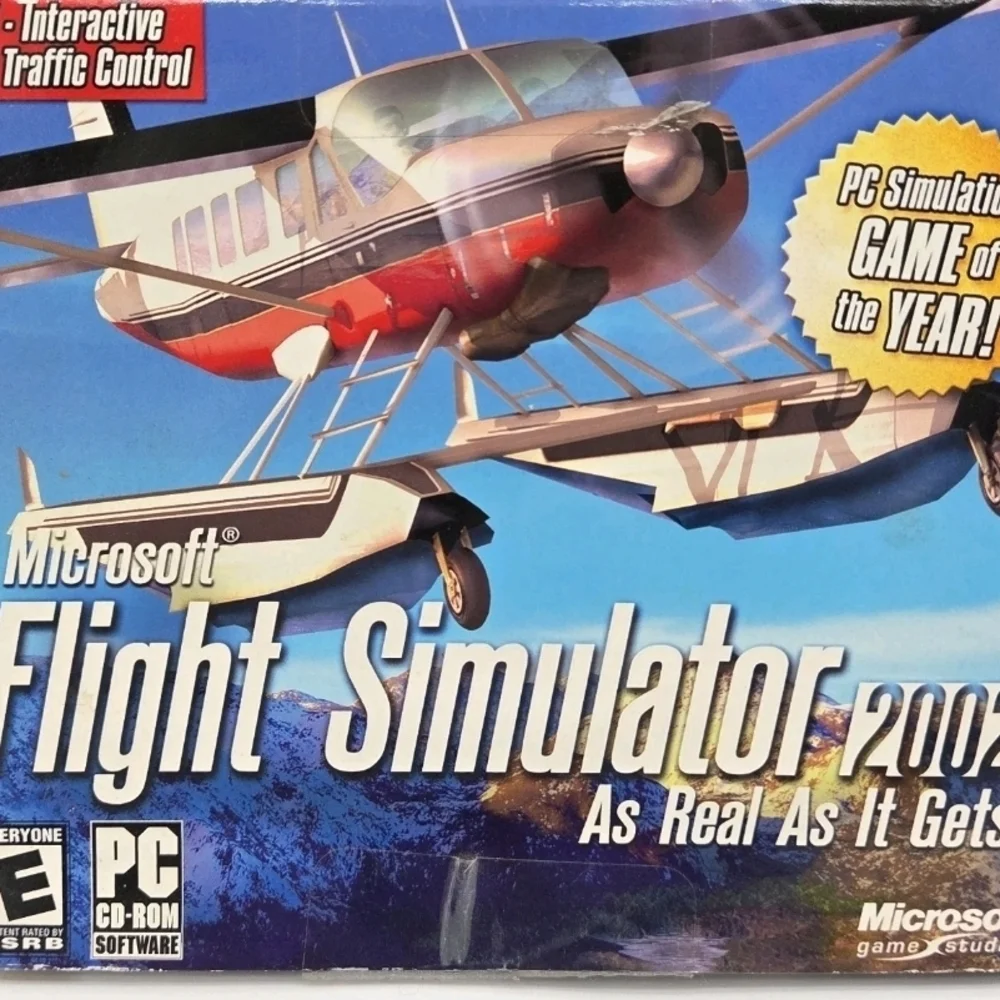 Microsoft Flight Simulator 2002 - Red and Blue Edition